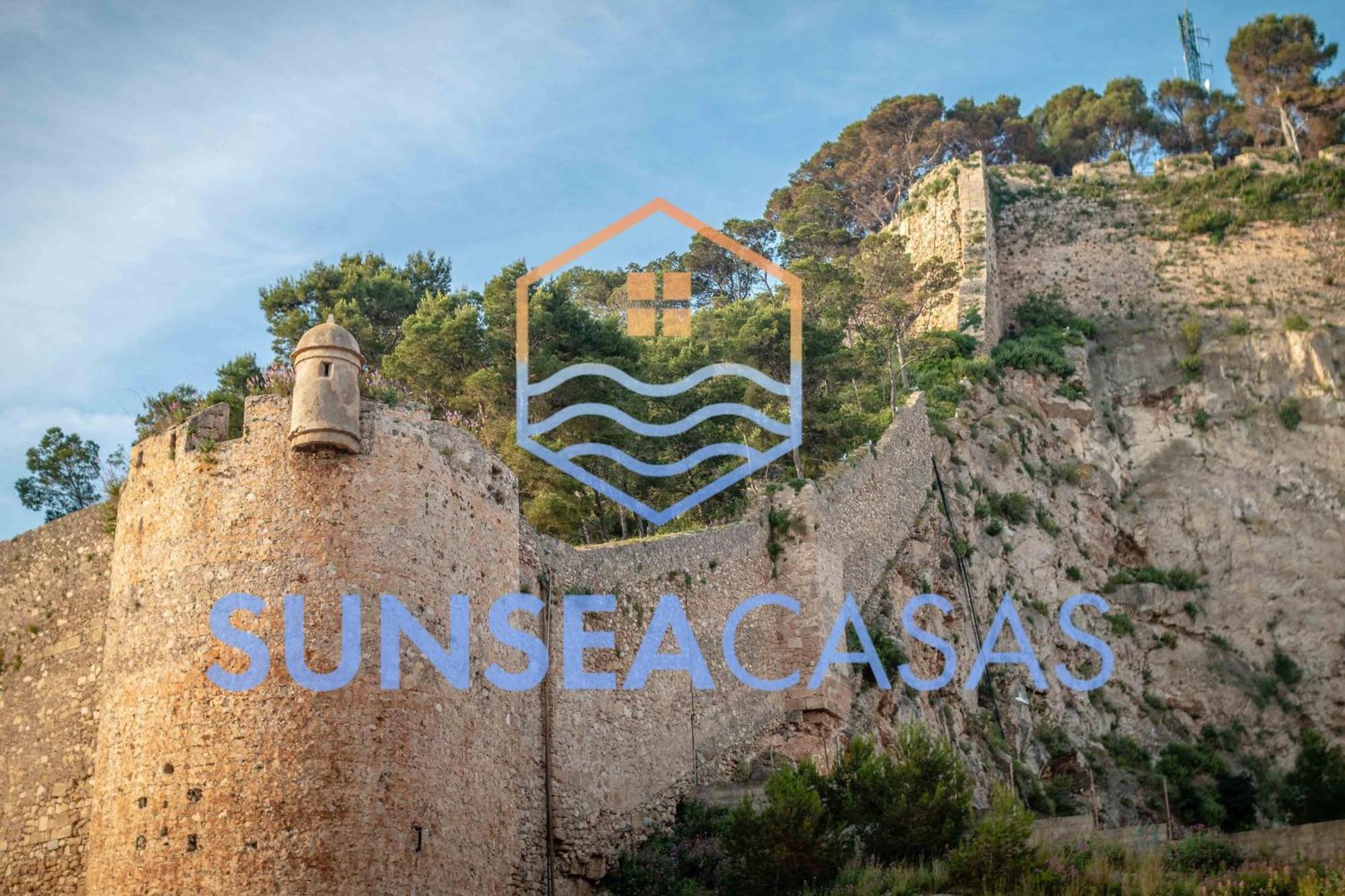 Brisa De Mar Vistas Al Castillo Denia Bagian luar foto